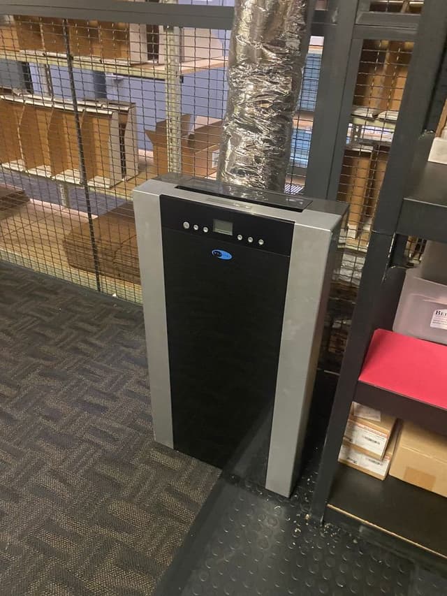 Freestanding Air Purifier with Digital Control Panel