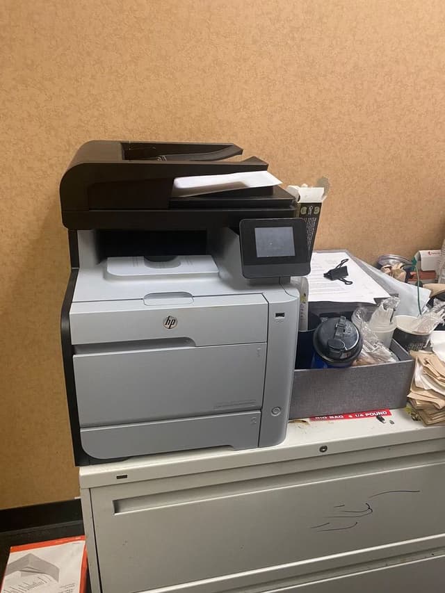 HP LaserJet Multifunction Printer with Automatic Document Feeder