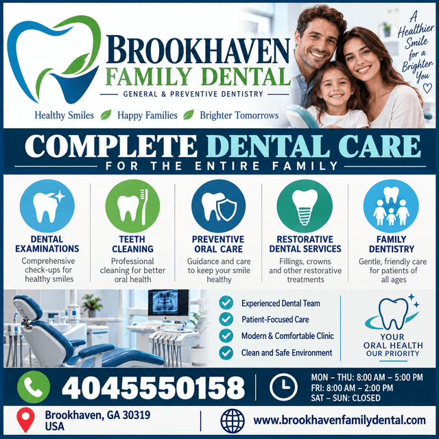 Brookhaven Family Dental – General & Preventive Dentistry