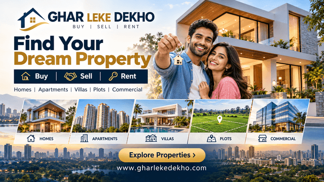 Ghar Leke Dekho – Buy, Sell & Rent Properties in India