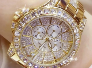 Luxury Gold-Finish Watch